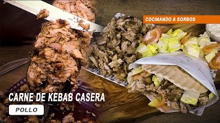 Receta casera de carne para KEBAB y DURUM con TRUCOS | como en los restaurantes de comida rápida