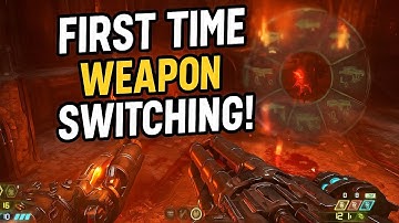Struggling with Weapon Switching 🥲 – Doom Eternal First Try[No commentary]