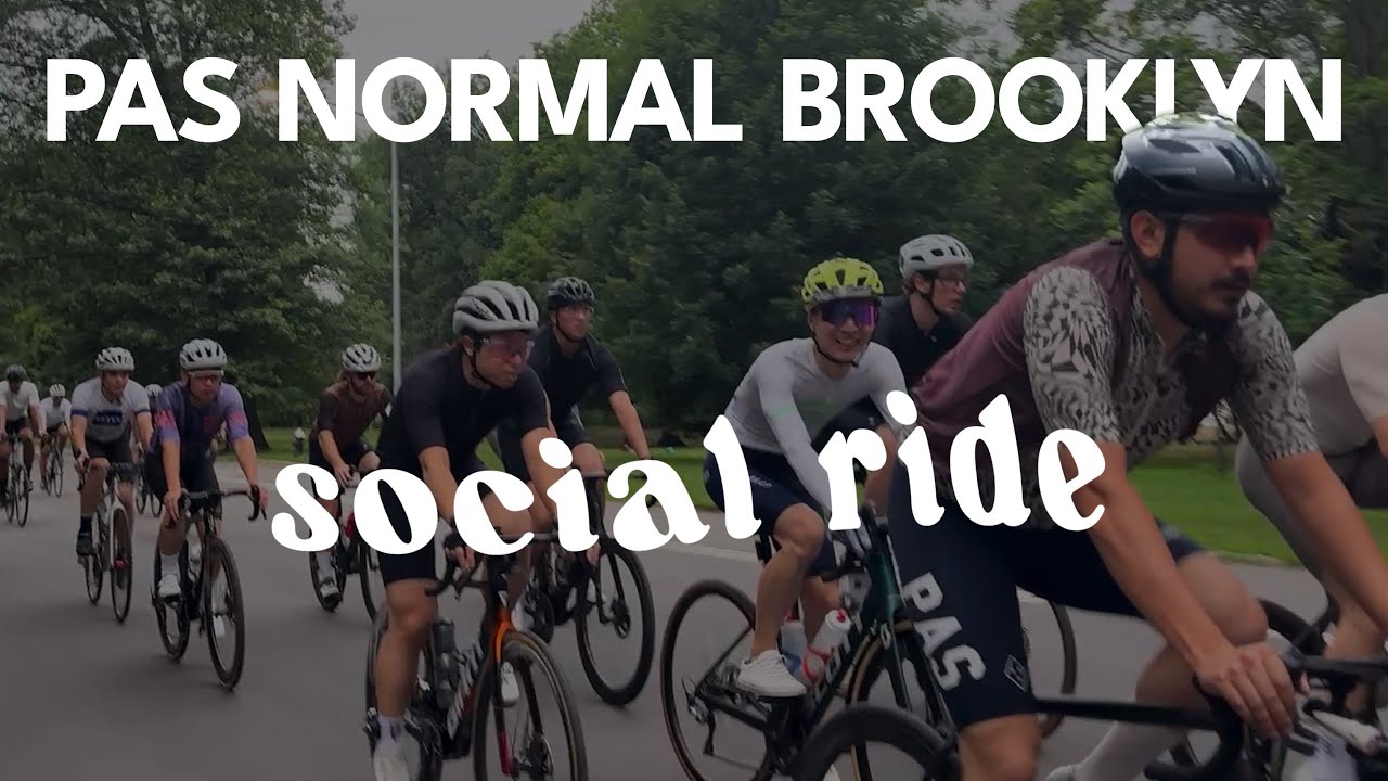 PAS NORMAL Бруклин Нью-Йорк Проспект Парк Вечерняя социальная поездка!