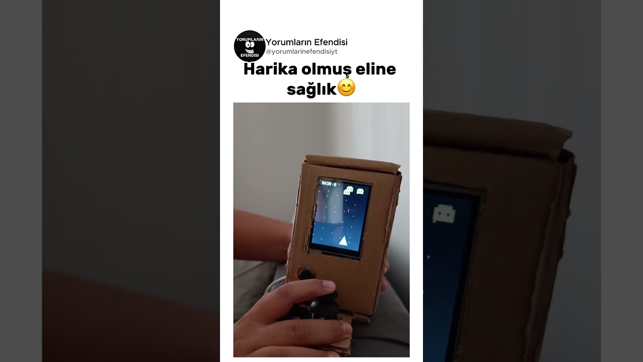 Kendi konsolunu yapan kardeşimiz😊 @mcan.1937