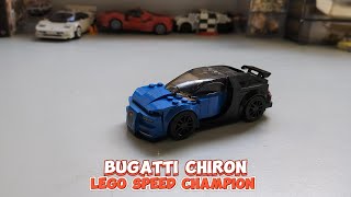 LEGO Speed Champion 75878 Bugatti Chiron Speed Build