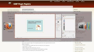how to export multiple pdf pages to multiple png files using Gimp and a plugin