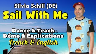 Sail With Me Line Dance (Dance & Teach / Démo & Explications / French & English) screenshot 2