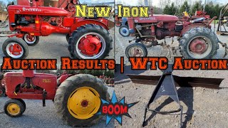 Auction Results | WTC Auction | New Iron on the Farm