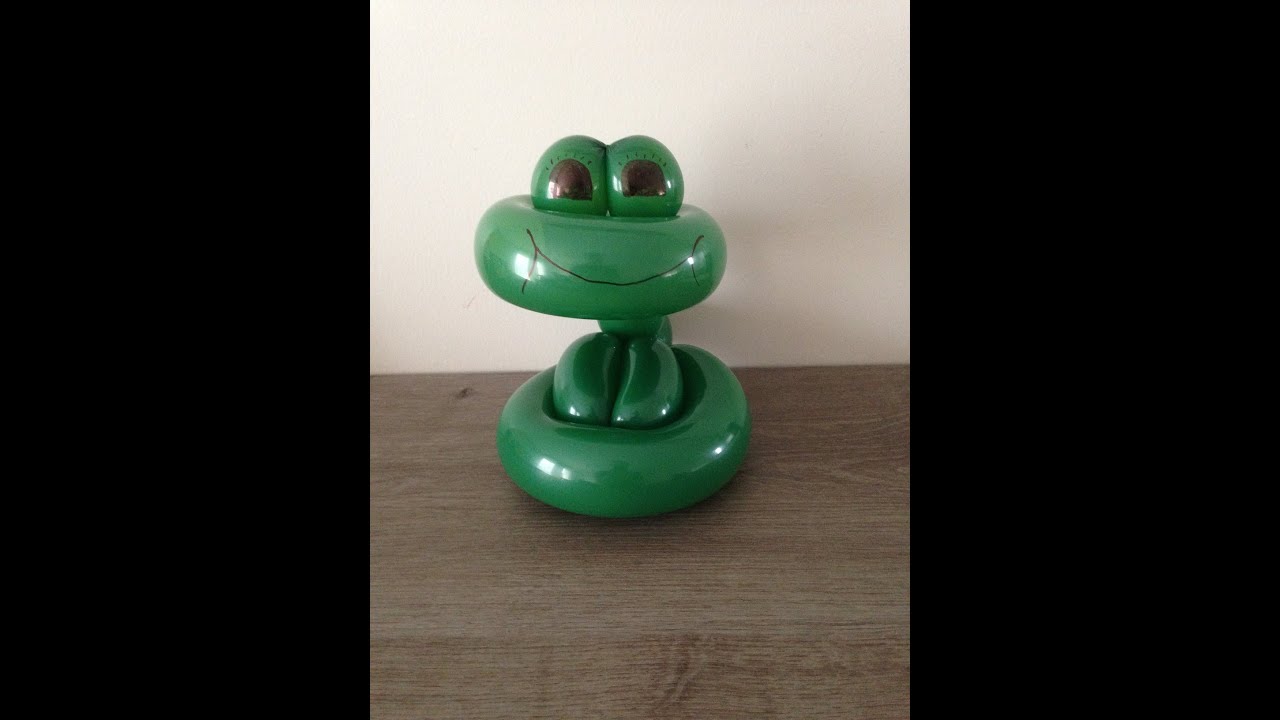 TUTO] Sculpture de ballon : La grenouille - YouTube