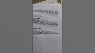 What is ethnographic in educational research?/dipam education