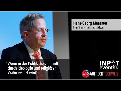 Hans-Georg Maaßen zur Demokratie beim Dinner mit Input