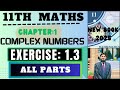11th Class Math | Exercise 1.3 Complete | New Book 2025