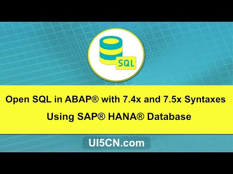 فيديو: ما هو Open SQL و Native SQL في ABAP؟