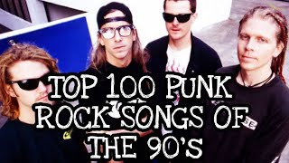 ⁣TOP 100 PUNK ROCK 90's