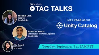 TAC Talks: Unity Catalog