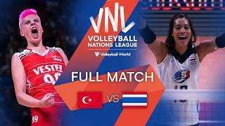 TUR vs.  THA  Full Match | Women’s VNL 2022