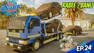 廃品置き場にあったものを全部解体してスクラップとして売りました💰 いくらになったかな？😳 | カーディーラーシミュレーター - エピソード24 screenshot 2