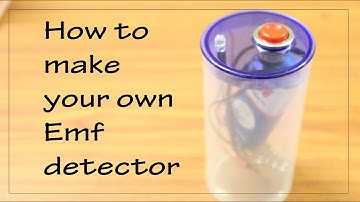 How to make your own Emf Detector || BJT as a switch