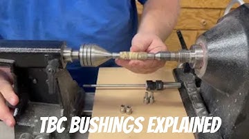Pen Turning - TBC Bushings explained - TBC Adapters shown.   Woodturning