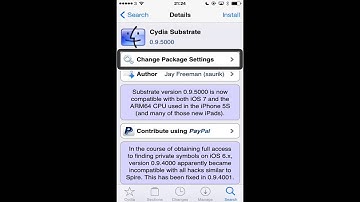 Cydia Substrate - Update to Mobile Substrate for iOS7