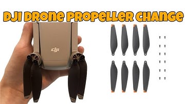 Keep your DJI drone flying smoothly! how to change the propellers in just a few easy steps.