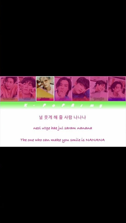 GOT7 (갓세븐) 'NANANA' Color Coded Lyrics | #shorts | K-PoP Army