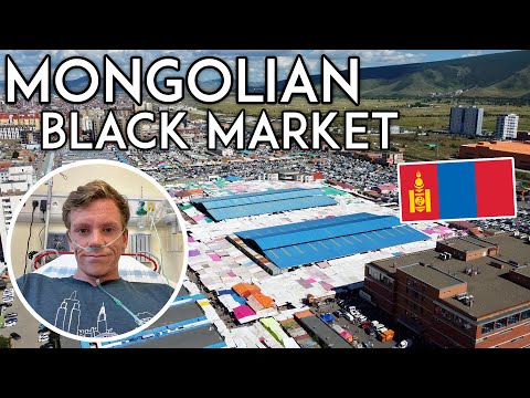 Inside Mongolia's Largest BLACK MARKET (Unrelated: Almost Died)