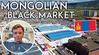 Inside Mongolia's Largest BLACK MARKET (Unrelated: Almost Died)