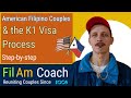 American Filipino Coach for K1 Visa Couples 💕