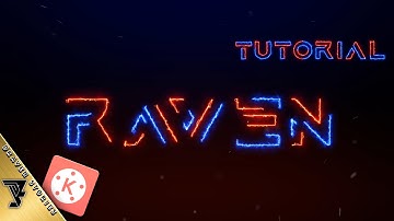 Cara Membuat Intro Youtube || Electric Text in Kinemaster Tutorial