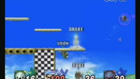 Snakeee (ZSS) + Shadow (MK) vs. Atomsk (Wario) + Inui (MK) 3/4
