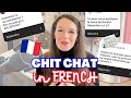 Chit chat in slow french for 20 minutes fren subs