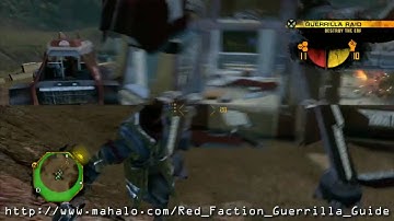 Red Faction Guerrilla Walkthrough - Oasis Sector - Guerrilla Raid #2