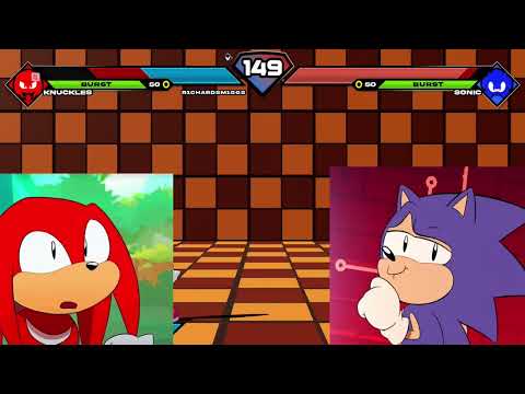 SONIC & KNUCKLES THROWDOWN IN SONIC SMACKDOWN (WIP MEMBERS ONLY)