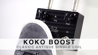 Suhr Koko Boost video