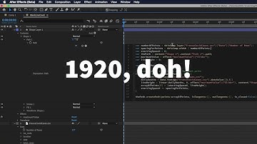 After Effects CSV to Path - Create Line Graph From Expressions and Data