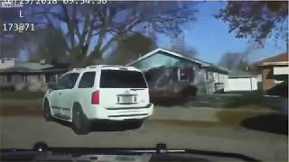 Dashcam video shows Greenfield police pursuit, driver backing into squad car