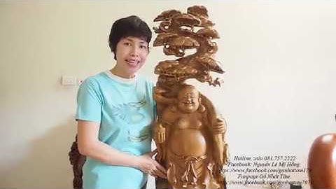 Phật Di Lặc đứng gốc Tùng, Gỗ Xá Xị