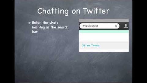 Chatting on Twitter 2012