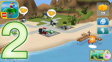 Lego Creator Islands: Gameplay Walkthrough Part 2 - New Island! (iOS, Android)