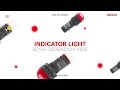 NIN Bulb Cap  new design indicator lights