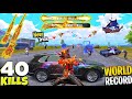 Highest 40 solo finishes world record gameplay in bgmi 31 update  new record  bgmi new update