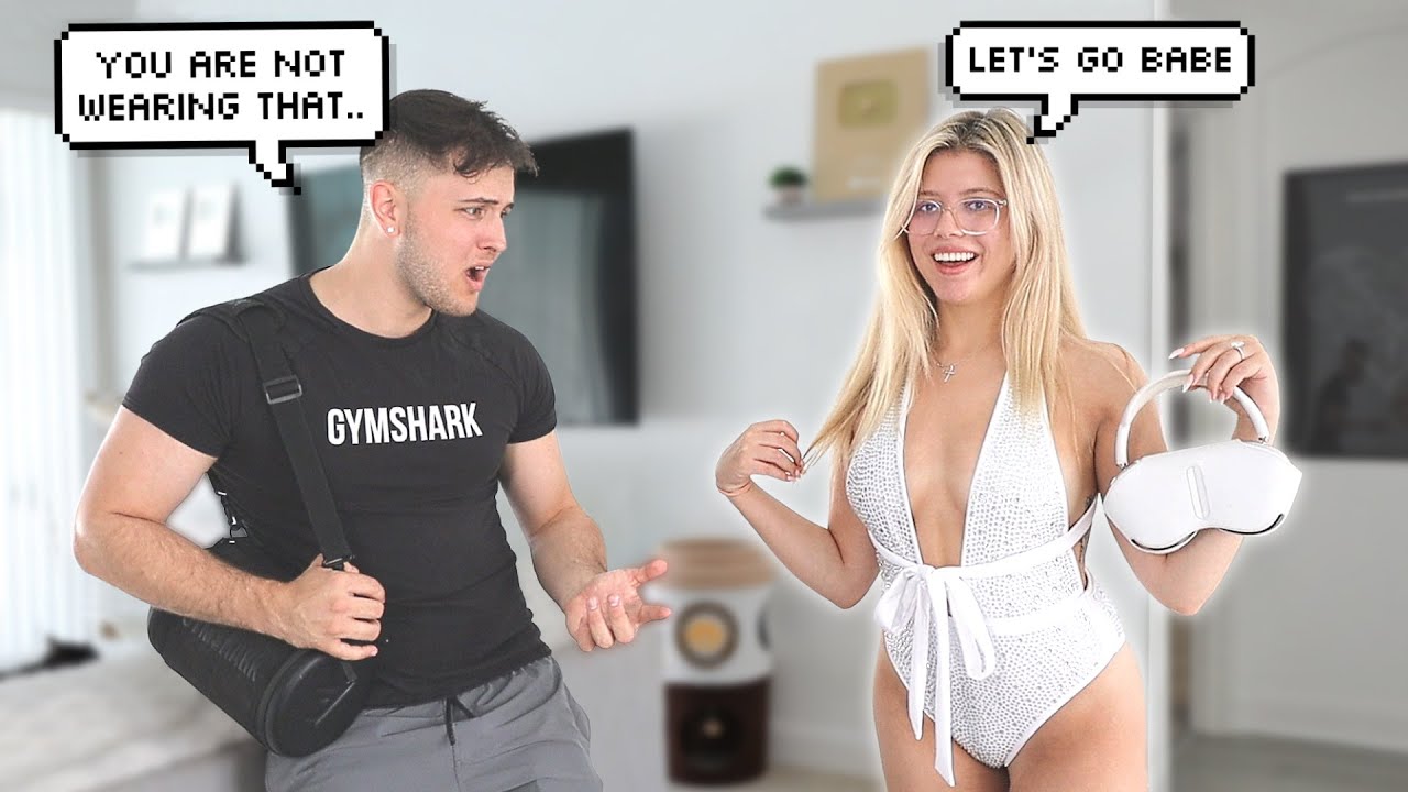 WEARING A SCANDALOUS OUTFIT TO THE GYM TO SEE HIS REACTION! - YouTube