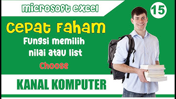 Tutorial menggunakan rumus choose pada microsoft excel