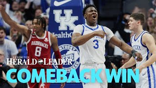 Kentucky Basketball's Comeback Win Against Arkansas Razorbacks: Photo Highlights