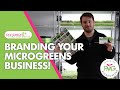 How to brand your microgreens business
