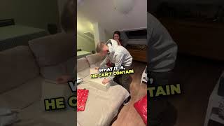 He had the best reaction 😂❤️