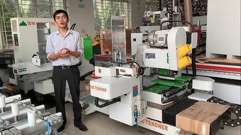 GIỚI THIỆU | MÁY LÀM MỘNG 2 ĐẦU CNC | WM-D200CNC | Woodmaster Vietnam