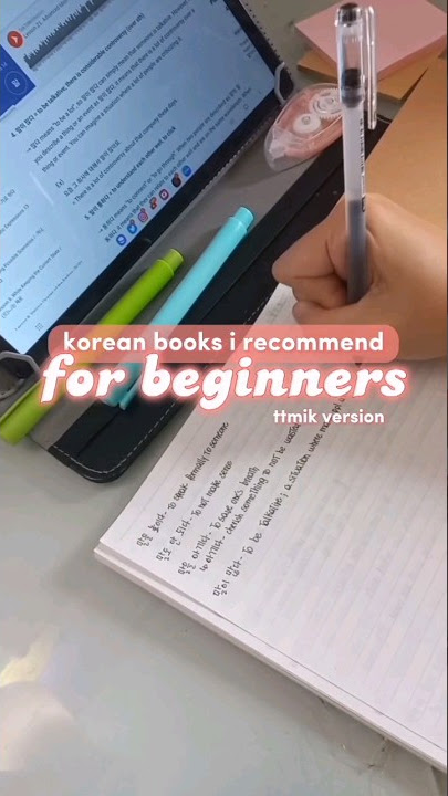best ttmik books for beginners 🌸✨️ #ttmik #koreanlanguage #korean #languagelearning #study #studying