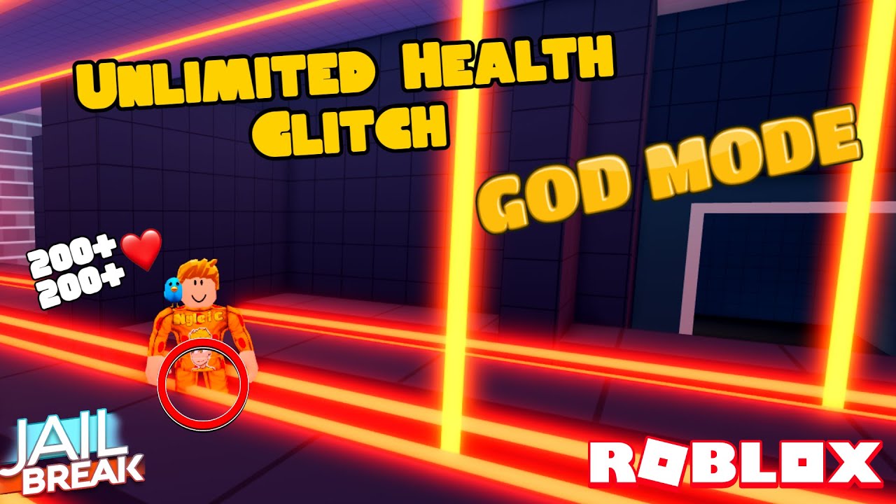 How To Do The Unlimited Health Glitch In Roblox Jailbreak Op Youtube - new infinite health glitch roblox jailbreak youtube