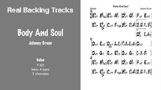 Body And Soul - Real Jazz Backing Track - Play Along