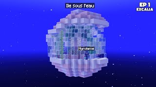 J'ai commencé une SURVIE sous l'eau ! - Episode 1 Excalia J'ai commencé une SURVIE sous l'eau ! - Episode 1 Excalia