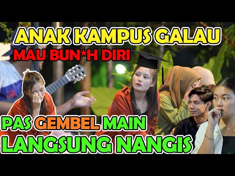 Anak Kampus Galau Mau B*n*h Diri, Pas gembel Main Lagu Ini Langsung Nangis