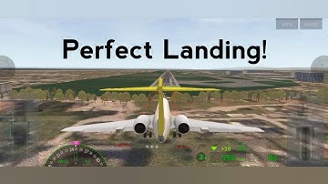 Boeing 717 Perfect Landing! Airline Commander Gameplay